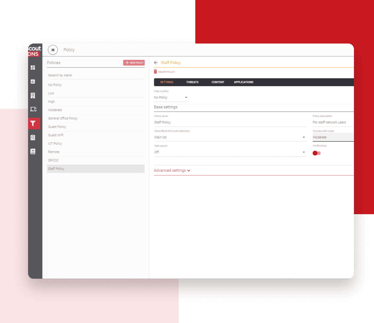YouTube Safe Mode configuration