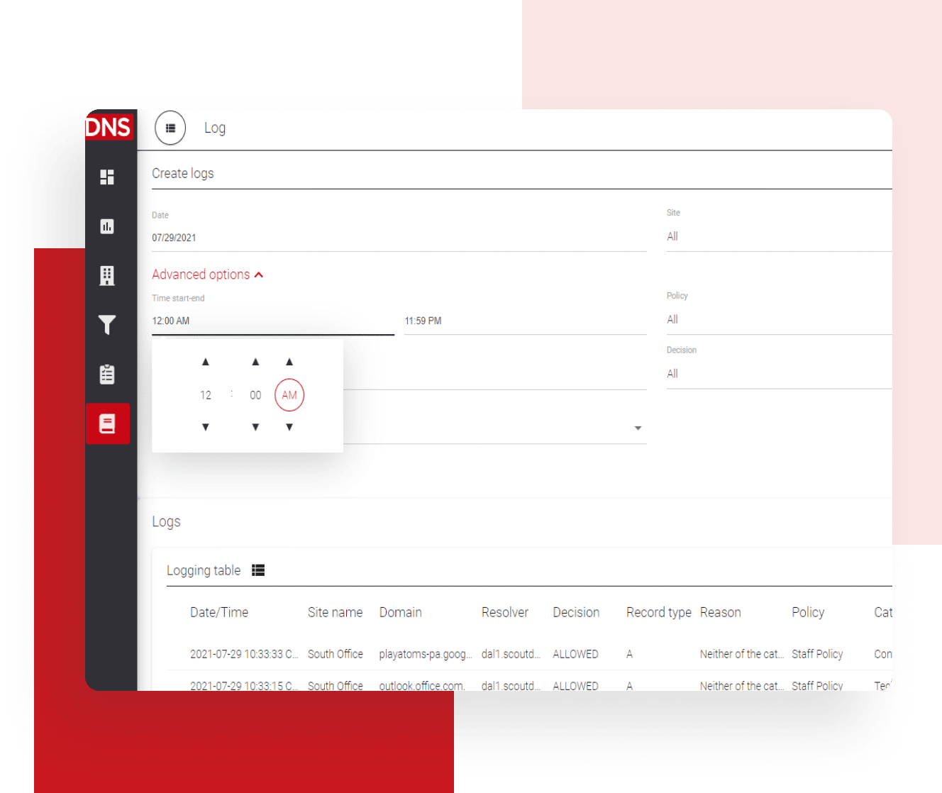Query Logs Dashboard