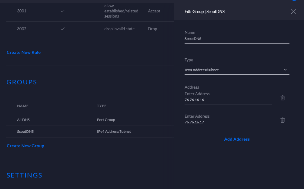 Create IP based Resolver Object for your resolver IPs